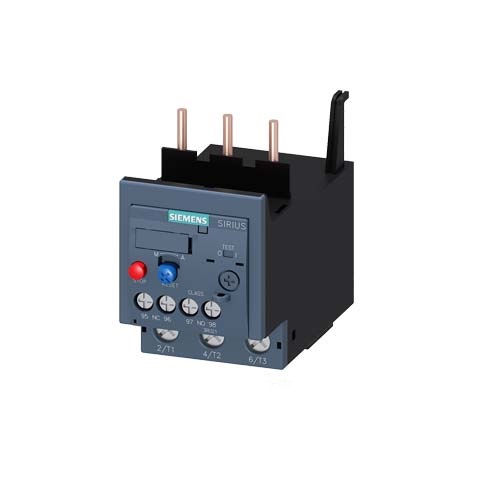 Relé Sobrecarga Relé Sobrecarga Tripolar 3RU2136 54,00-65,00A 1NA+1NF S2 para Contator 3RT2035A 3RT2038 Conexão para Parafuso