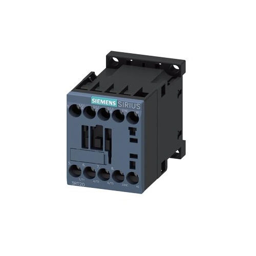 Contator Principal Tripolar 9A Mini S00 1NF 24VCA 50/60 Hz 3RT2016 Conexão para Parafuso