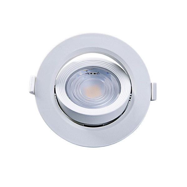 Spot Led Embutir Redondo Direcionável 7W PVC Alltop 4000K 560 lm Bivolt Branco PAR20 15.000H