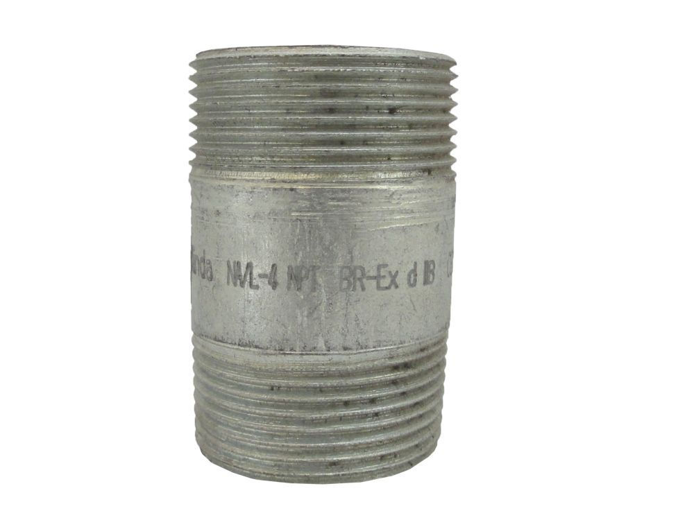 Nipel Longo Alumínio 2.1/2" com Rosca NPT