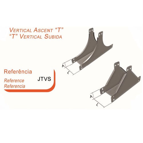 Te Perfurado Vertical Subida Galvanizado Eletrolítico para Eletrocalha 300x100 mm Chapa 20