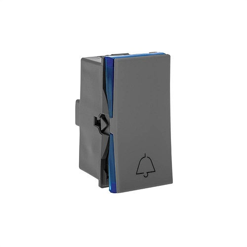 Módulo Módulo Pulsador Campainha 2A/250VCA PVC Cinza Linha Pial PLUS Mais Borne Automático