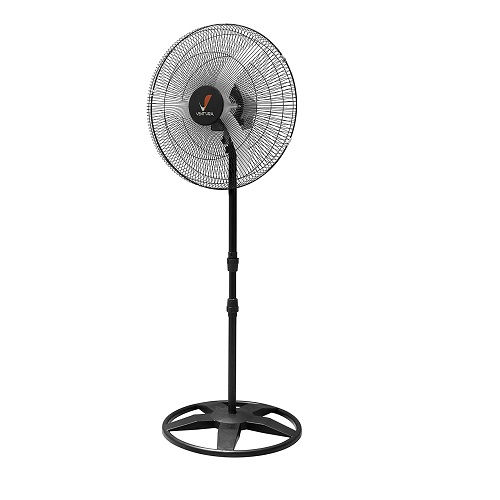 Ventilador Coluna Alumínio Redondo 600 mm Bivolt 150W 50/60 Hz 1300 RPM Preto Grade Aço com 3 PAS Ventura