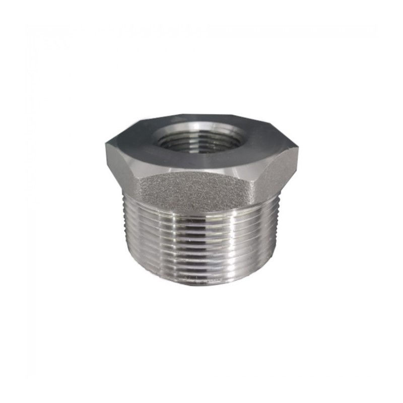 Bucha Redução Ferro 1x3/4" com Rosca NPT