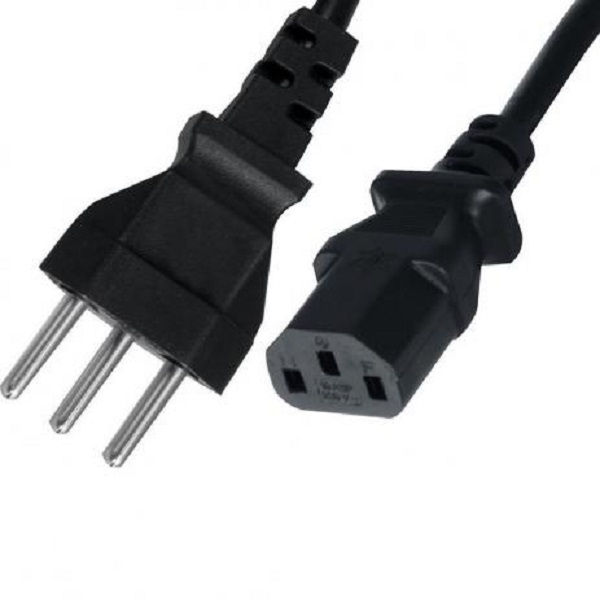 Cabo Força para PC com Plugue e Fêmea PR 1,5 M
