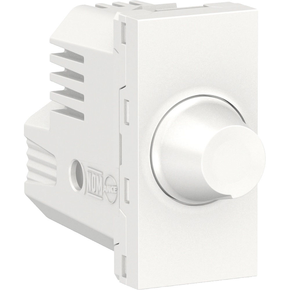 Módulo Módulo Dimmer Rotativo para Lâmpadas LED 127/220VCA PVC Branco Linha Essence Orion 1 Módulo