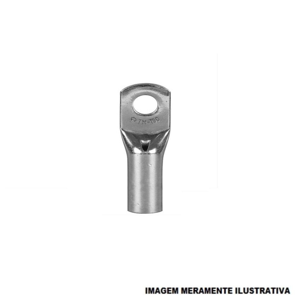 Terminal Cobre Estanhado a Compressão Dupla YA 70,00 mm² com 1 Furo M10
