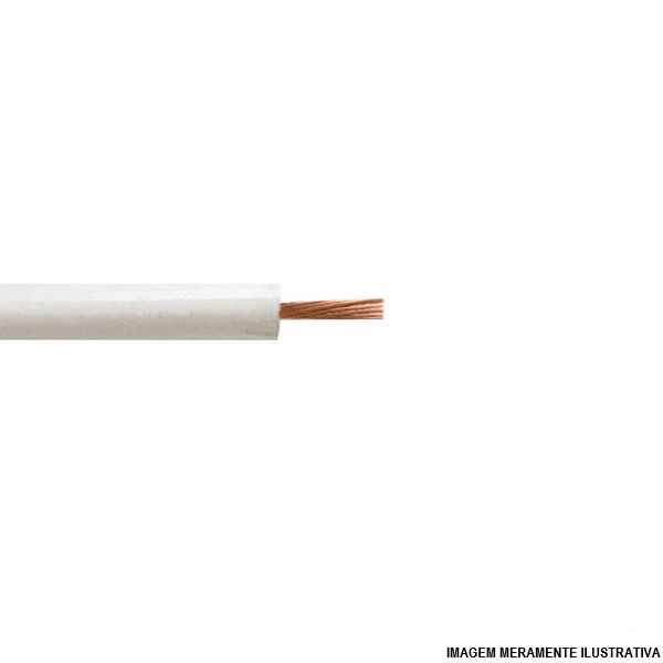 Cabo Cobre Isolado Silicone 200G 7,2 kV 4/0AWG Planalt Branco