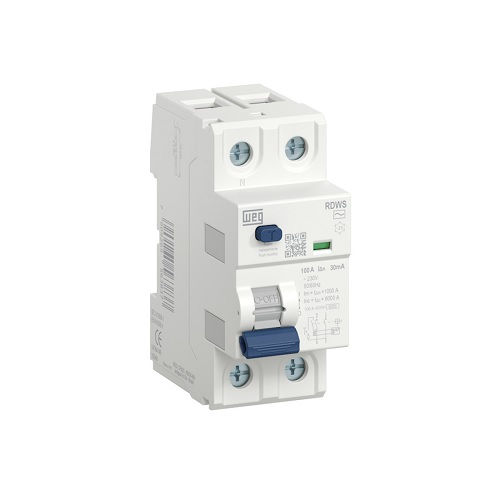 Interruptor dr Bipolar 6 KA 127/220VCA 40A 30 MA DIN Tipo AC Diferencial Residual