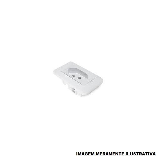 Mini Espelho QTMOV Facility ABS Série 10 Branco 67x43 mm sem Bloco