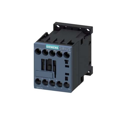 Contator Principal Tetrapolar 12A S00 2NA+2NF 24VCC 50/60 Hz 3RT25 17 Conexão Parafuso