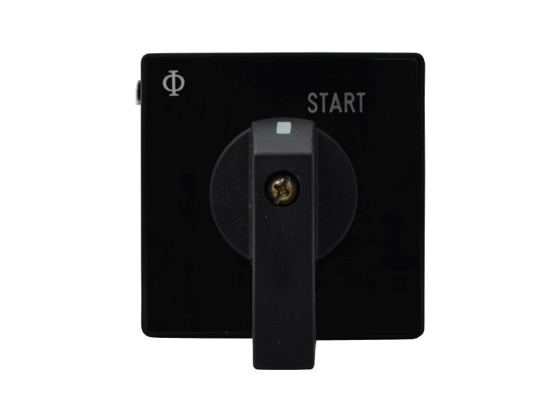 Chave Comutadora PVC 2 Posições 60G com Impulso Tripolar 25A 660VCA 48x48 mm