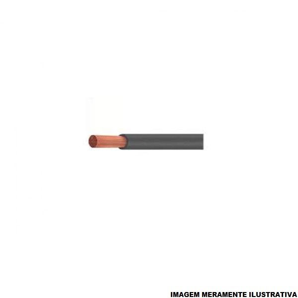 Cabo Cobre Isolado PVC 70G 300V 2x 1,50 mm² Polarizado Preto/Vermelho NBR NM 280 Classe 5