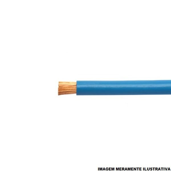 Cabo Cobre Isolado PVC 70G 750V 1x 1,50 mm² ATOX FLEX Azul NBR 13248 Classe 5