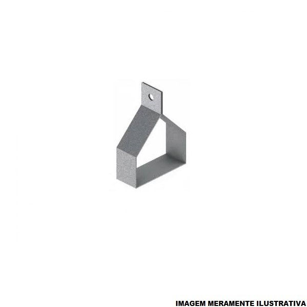Suporte Balanço para Eletrocalha Suspensão Vertical Galvanizado Eletrolítico 200x100 mm para Cabo