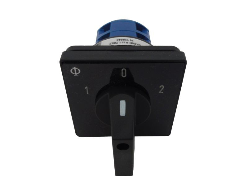Chave Comutadora Metálica 2 Posições 60G 25A 660VCA 64x64 mm