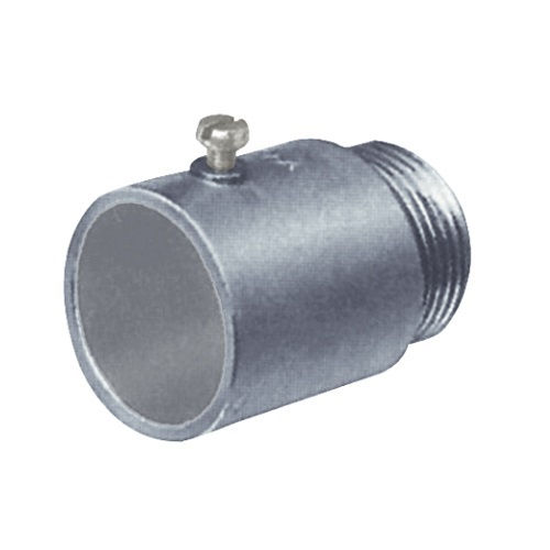 Conector Unidut Cônico Alumínio 3/4" com Bolsa e Rosca BSP sem Vedação