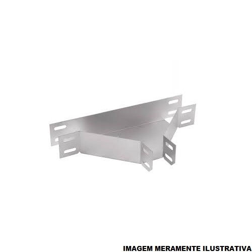 Te Liso Horizontal 90G Galvanizado Eletrolítico para Eletrocalha 150x50 mm