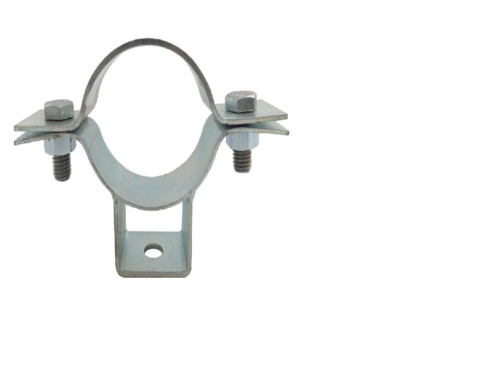Abraçadeira Galvanizada Eletrolítica União Horizontal 3" com Porca e Parafuso