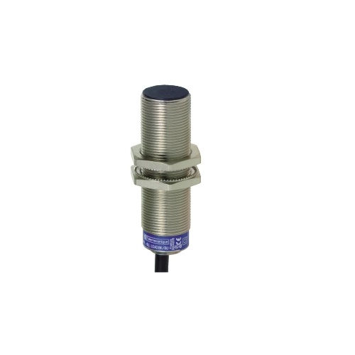 Sensor Indutivo Proximidade Cilíndrico M18 PNP 24-240VCA/CC 1NA Alcance 5 mm com Conector M12 3 Fios IP68