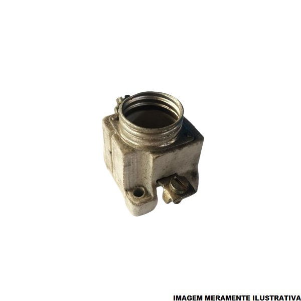 Base Para Fusível Diazed DII 2A-25A Fixação Parafuso