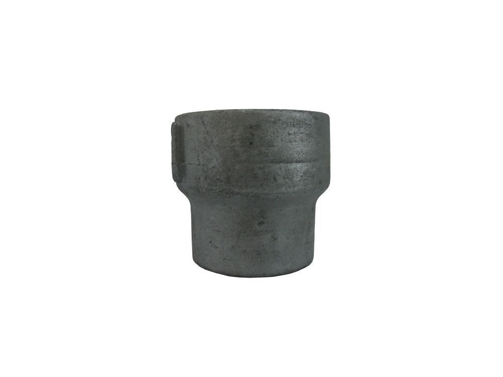 Luva Redução Galvanizada a Fogo 1.1/2"X1" com Rosca NPT