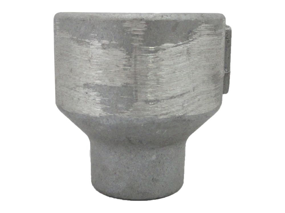 Luva Redução Alumínio 1.1/2"X3/4" com Rosca NPT