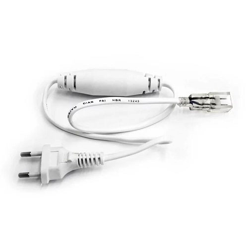 Cabo Força Cabo Força para Fita LED A51 Bivolt Neon FLEX