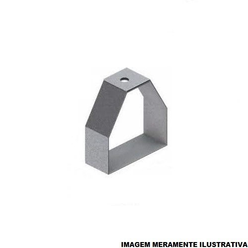 Suporte Balanço para Eletrocalha Suspensão Horizontal Galvanizado Eletrolítico 150x50 mm para Tirante