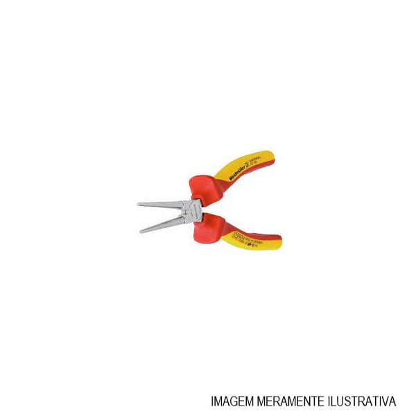 Alicate Bico Redondo Isolado 1000V-VDE Aço Vanadium 6" RZ160 160 mm