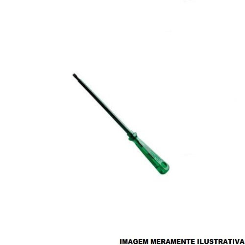 Chave Fenda Isolada 1000V Aço Vanadium 1/4"X6" 6x150 mm PRO Verde