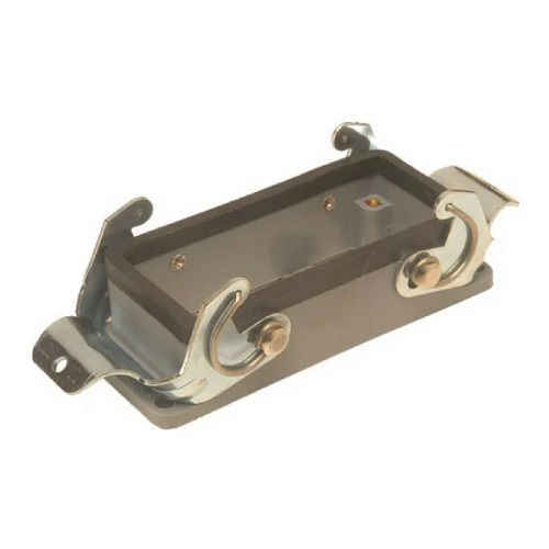 Multipolar Carcaça Base Baixa 2 Travas sem Mola 16A/ATE 500V . . 24 Polos Cinza IP64