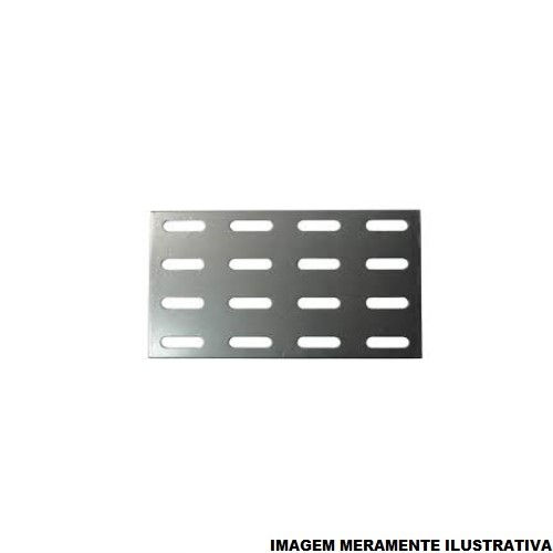 Junção Junção Reta Galvanizada Eletrolítica para Eletrocalha Lateral 100 mm