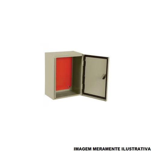 Quadro de Comando Metálico 1200x800x400 mm com Flange Bege IP54