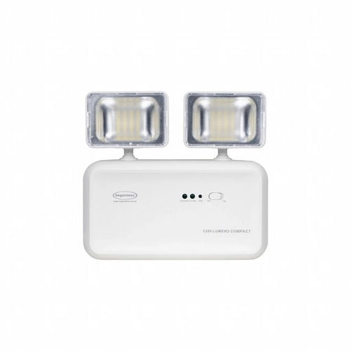 Luminária Led Autônoma Compact 2 Farois 1200LM Bivolt 