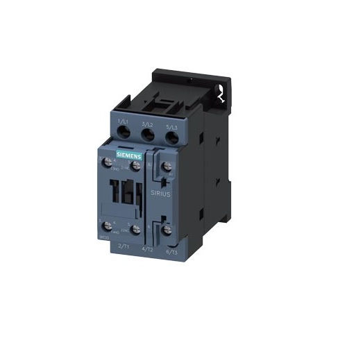 Contator Principal Tripolar 38A S0 1NA+1NF 110VCA 50/60 Hz 3RT2028 Conexão para Parafuso