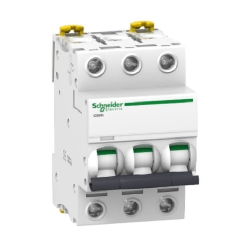 Disjuntor Termomagnético Fixo Tripolar ACTI9 C 2A 50 KA 220/380VCA DIN