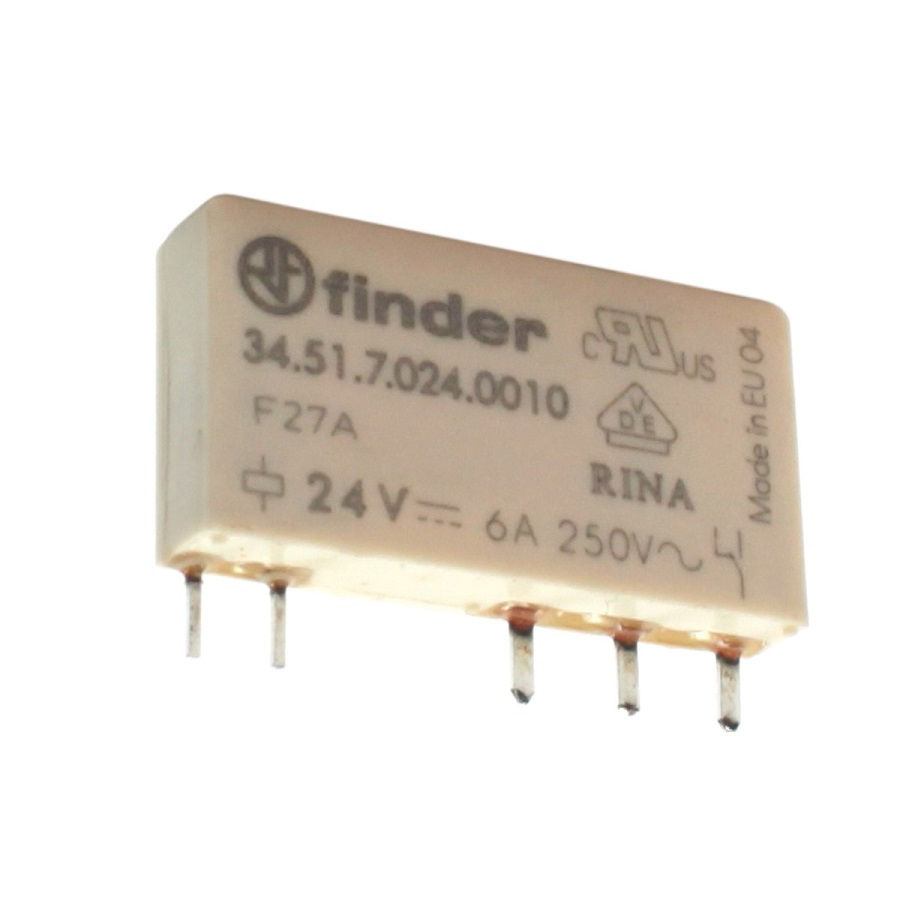 Relé Interface Relé Interface 3451 6A 24VCC 1NA+1NF