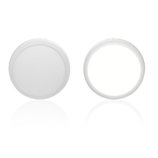 Painel Led Sobrepor 24W Alumínio Redondo 285x24 mm 1680 lm 4000K Bivolt LUX 20.000H