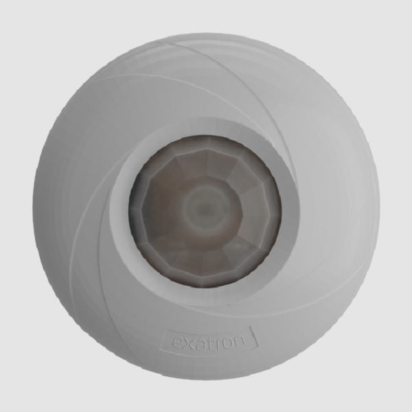 Sensor Presença Teto Embutir/Sobrepor 360G Bivolt Branco Alcance 7 M Smart X-Control com Chamada Auxiliar