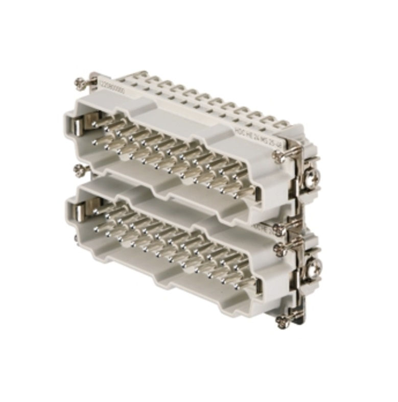 Multipolar Miolo Macho 16A/ATE 500V 24 Polos Cinza 25-48