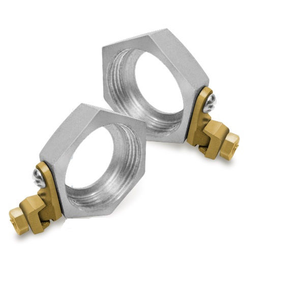 Bucha Galvanizada a Fogo 3" com Rosca BSP para Área Classificada com Terminal Terra