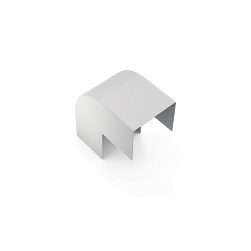 CURVA PVC EXTERNA 60X50MM BRANCA P/INSTALACAO DE AR CONDICIONADO.