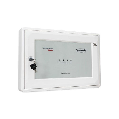 Fonte Auxiliar ABS 2,5A 24V Bivolt para Central Alarme IP20 Smart