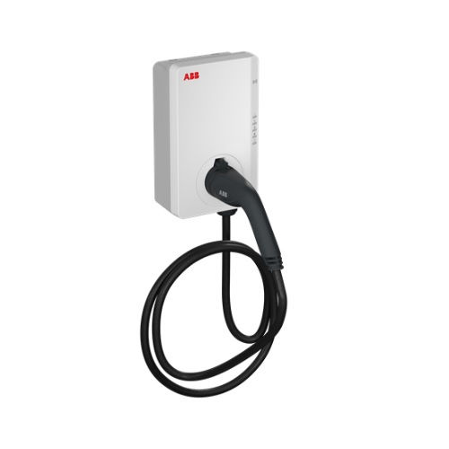 Carregador Veicular Monofásico 32A 184-276VCA 7,4 kW com Conector Tipo II 50/60 Hz Cinza com Cabo 5 M IP54