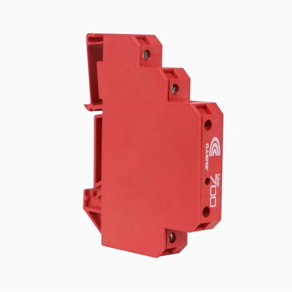 Dispositivo DPS Unipolar 4 KA/12 KA 175VCA Proteção Contra Surto DIN Classe II e III