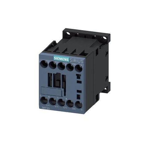 Contator Principal Tripolar 16A Mini S00 1NF 24VCA 50/60 Hz 3RT2018 Conexão para Parafuso