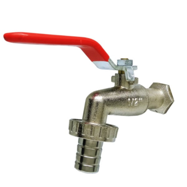 Torneira Jardim Metálica Esfera 1/2" Cromada com Alavanca