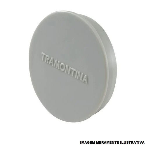 Tampão Tampão PVC 3/4" Cinza para Condulete Múltiplo Alumínio