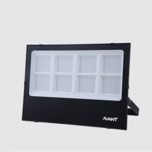 Projetor Led 400W Alumínio SLIM 6500K 30000 lm Bivolt Preto IP66 25.000H